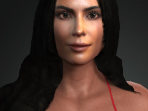 Kim Kardashian 3D 모델