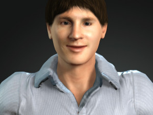 leo messi 3D Модель