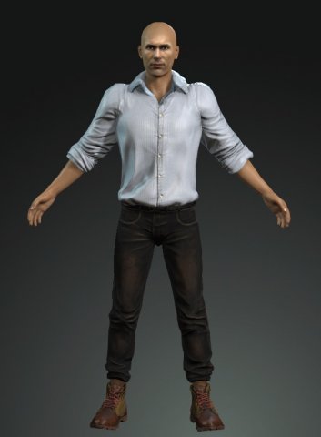 Zidan Model 3D .c4d .max .obj .3ds .fbx .stl .blend 