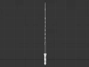 one-handed sword 3D Model