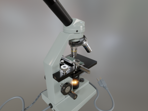 microscope 3D-Modell