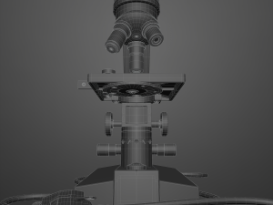 microscope 3D-Modell