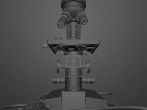 microscope 3D Model