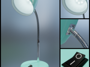 desk lamp 3D-Modell
