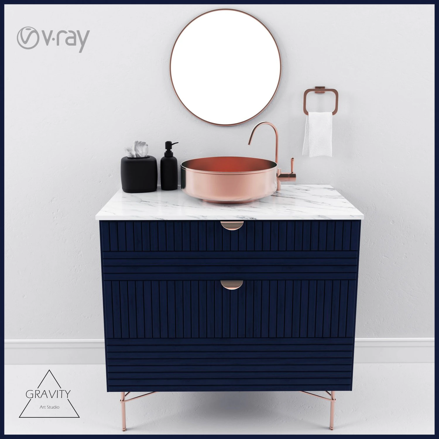 washbasin ikea model 3D Model .c4d .max .obj .3ds .fbx .stl .blend 