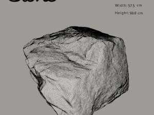 stone photoscan 3D Model