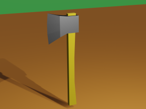 ax Modelo 3D