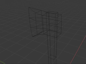 斧 3Dモデル