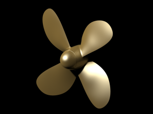 propeller screw 3D 모델