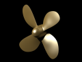 Propeller screw 3D-Modell