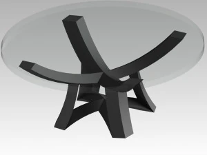 base de mesa Modelo 3D