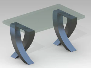 base de mesa Modelo 3D