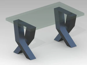 base de mesa Modelo 3D