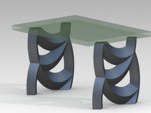 table base 3D Modell