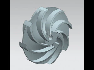 the two-stage centrifugal water pump 3D Print Model