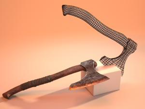 Axe 3Dモデル