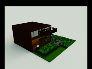 lakehouse 3D 모델
