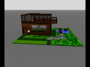 lakehouse 3D Model