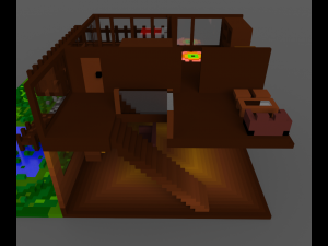 lakehouse 3Dモデル
