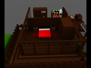 lakehouse 3Dモデル