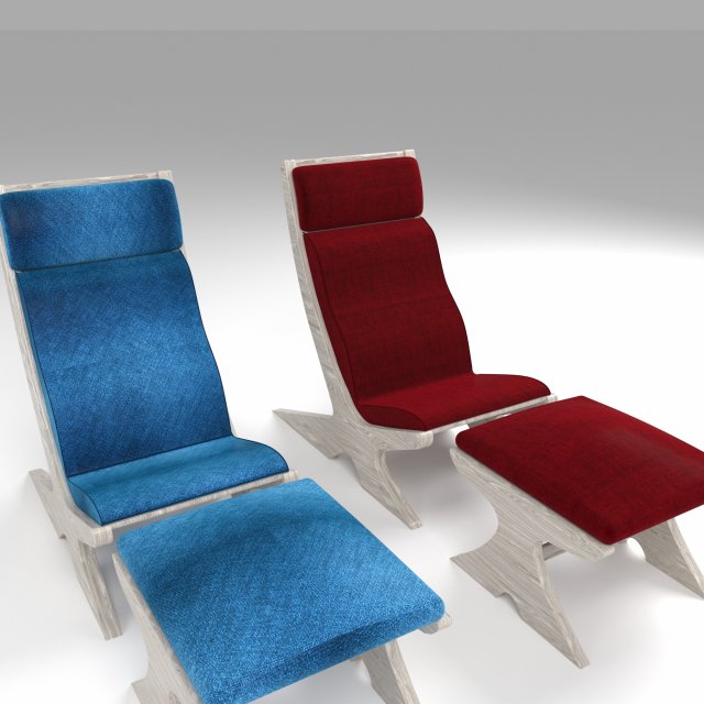 chair Modello 3D .c4d .max .obj .3ds .fbx .stl .blend 