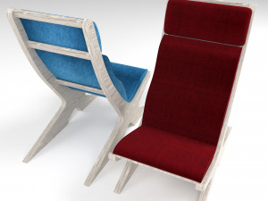 chair Modello 3D