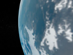 earth and moon 3D Model