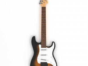 electro guitar 3D Modell