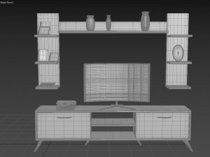 tv cabinet 3D-Modell