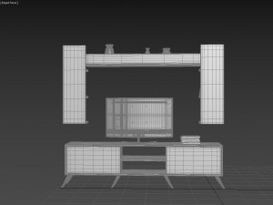 tv cabinet 3D-Modell