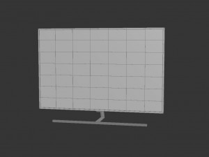 samsung tv 3Dモデル
