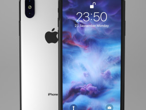 iphone x Modelo 3D