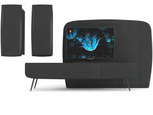 unit&agrave; televisiva Modello 3D