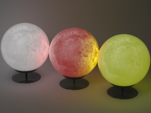 moon lamp 3D Model