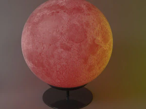 moon lamp 3D Model
