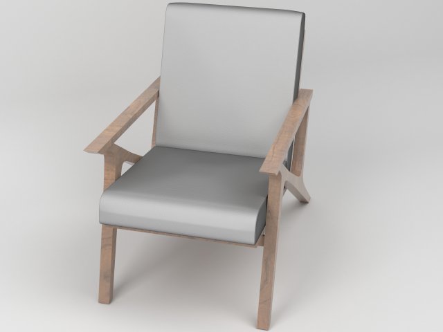 chair 3D 模型 .c4d .max .obj .3ds .fbx .stl .blend