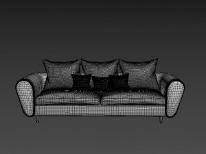 sofa Modello 3D