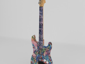 guitar 3D Model