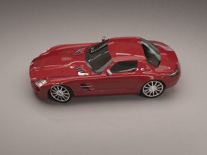 mercedes benz sls 3D Model