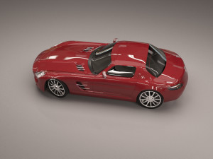 mercedes benz sls 3D Model