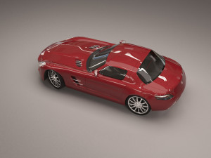 mercedes benz sls 3D Model
