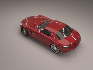 mercedes benz sls 3D Model