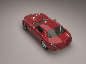 mercedes benz sls 3D Model