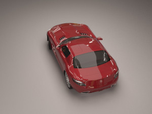 mercedes benz sls 3D Model