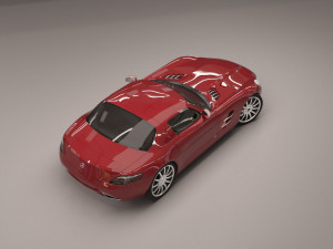 mercedes benz sls 3D Model