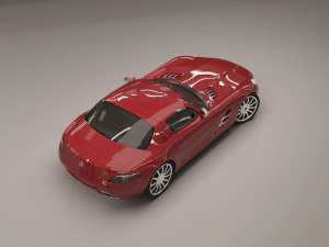 mercedes benz sls 3D Model