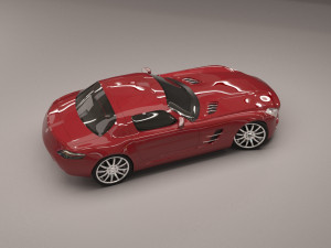 mercedes benz sls 3D Model