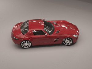 mercedes benz sls 3D Model
