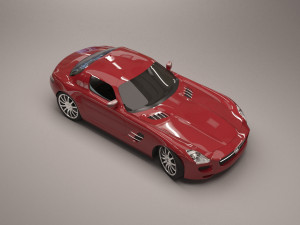 mercedes benz sls 3D Model