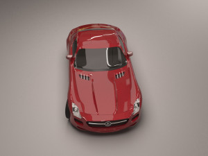 mercedes benz sls 3D Model
